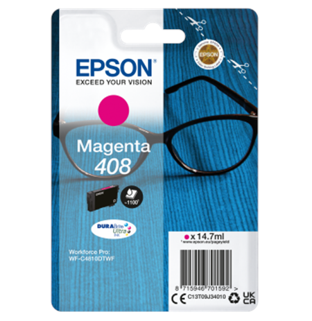 Epson DURABrite Ultra 408L Ink cartrige, Magenta