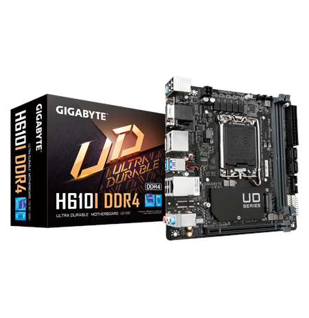 Gigabyte H610I DDR4 1.0 M/B Processor family Intel
