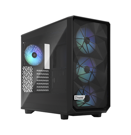 Fractal Design Meshify 2 Lite RGB TG Light Tint Black, E-ATX, Power supply included No