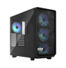 Fractal Design | Meshify 2 Lite RGB TG Light Tint | Side window | Black | E-ATX | Power supply included No | ATX