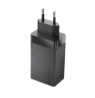 Lenovo Travel Adapter  USB-C AC EU Black, Charger, 65 W