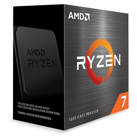 AMD Ryzen 7 5700X, 3.4 GHz, AM4, Processor threads 16, Packing Retail, Processor cores 8, Component for Desktop