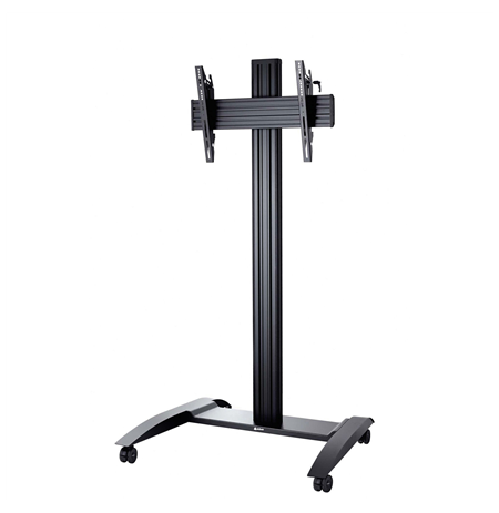 EDBAK Flat Panel Trolley for Screen TRV100, 42-75 ", Maximum weight (capacity) 70 kg, Black