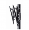 EDBAK Flat Panel Trolley for Screen TRV100, 42-75 ", Maximum weight (capacity) 70 kg, Black