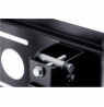 EDBAK Flat Screen Trolley for One TR1c-B, 40-75 ", Trolleys & Stands, Maximum weight (capacity) 80 kg, Black