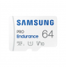 Samsung | PRO Endurance | MB-MJ64KA/EU | 64 GB | MicroSD Memory Card | Flash memory class U1, V10, Class 10 | SD adapter