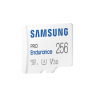 Samsung PRO Endurance MB-MJ256KA/EU 256 GB, MicroSD Memory Card, Flash memory class U3, V30, Class 10, SD adapter