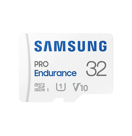 Samsung PRO Endurance MB-MJ32KA/EU 32 GB, MicroSD Memory Card, Flash memory class U1, V10, Class 10, SD adapter