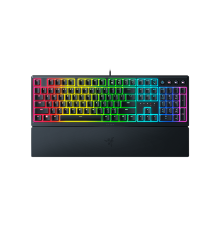 Razer Ornata V3  Gaming Keyboard, RGB LED light, US, Black, Wired, Mecha-Membrane