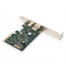 DIGITUS PCIe card, USB-C 3.1 Gen 2, 10Gpbs, USB-A 3.1