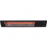 SUNRED Heater PRO25W-SMART, Triangle Dark Smart Wall Infrared, 2500 W, Black