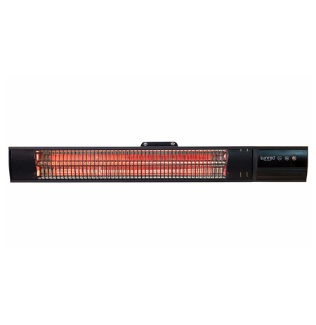 SUNRED Heater RD-DARK-25, Dark Wall Infrared, 2500 W, Black