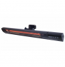SUNRED Heater RD-DARK-25, Dark Wall Infrared, 2500 W, Black