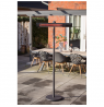 SUNRED Heater RD-DARK-25S, Dark Standing Infrared, 2500 W, Black