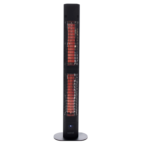 SUNRED Heater RD-DARK-3000L, Valencia Dark Lounge Infrared, 3000 W, Black