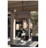 SUNRED Heater ARTIX M-HO BROWN, Corda Bright Hanging Infrared, 1800 W, Brown