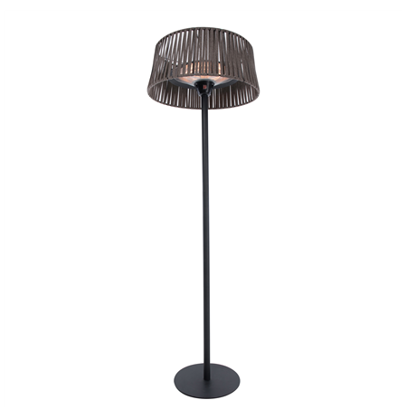 SUNRED Heater ARTIX M-SO BROWN, Corda Bright Standing Infrared, 2100 W, Brown