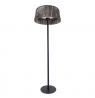 SUNRED | Heater | ARTIX M-SO BROWN, Corda Bright Standing | Infrared | 2100 W | Brown | IP44