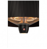 SUNRED Heater ARTIX C-HB, Compact Bright Hanging Infrared, 1500 W, Black