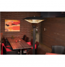 SUNRED Heater BAR-1500S, Barcelona Bright Standing  Infrared, 1500 W, Black
