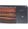 SUNRED Heater LUG-2000W, Lugo Quartz Wall  Infrared, 2000 W, Grey