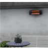 SUNRED Heater LUG-2000W, Lugo Quartz Wall  Infrared, 2000 W, Grey