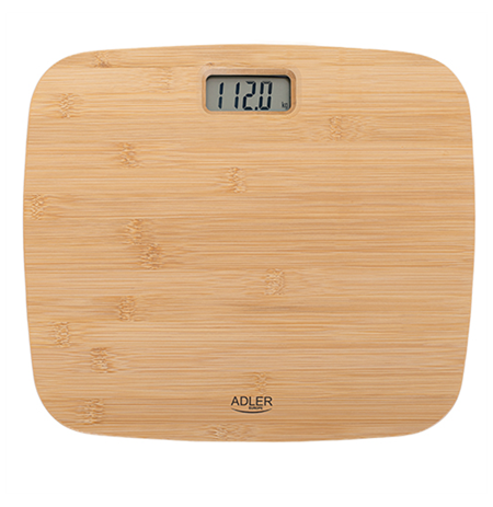 Adler Bathroom Bamboo Scale AD 8173	 Maximum weight (capacity) 150 kg, Accuracy 100 g