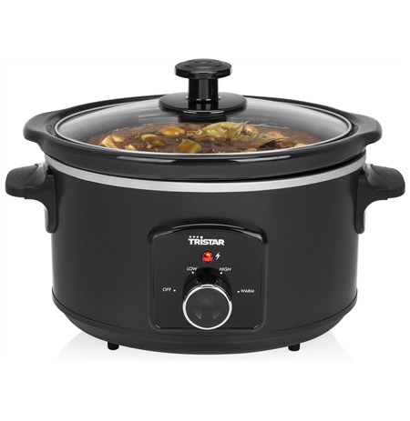 Tristar Slowcooker VS-3915 180 W, 3.5 L, Number of programs 3, Black
