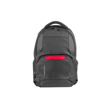 Natec Laptop Backpack Eland NTO-1386 Black, 15.6 ", Shoulder strap, Backpack