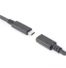 Digitus USB Type-C Extension Cable AK-300210-020-S USB Male 2.0 (Type C), USB Female 2.0 (Type C), Black, 2 m