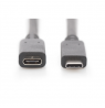 Digitus USB Type-C Extension Cable AK-300210-020-S USB Male 2.0 (Type C), USB Female 2.0 (Type C), Black, 2 m