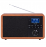 Adler Radio DAB+ Bluetooth AD 1184	 Display LCD, Black/Brown, Alarm function