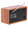 Adler Radio DAB+ Bluetooth AD 1184	 Display LCD, Black/Brown, Alarm function