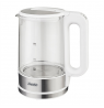 Mesko Kettle MS 1301w	 Electric, 1850 W, 1.7 L, Glass/Stainless steel, 360° rotational base, White