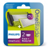 Philips OneBlade Face and Body kit QP620/50 Number of shaver heads/blades 2, Green
