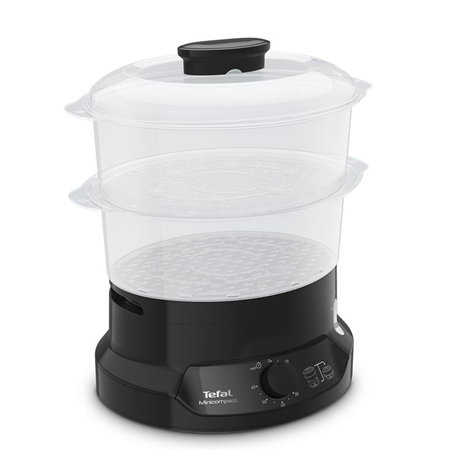 TEFAL Food Steamer VC139810	 Black, 800 W, Capacity 6 L, Number of baskets 2