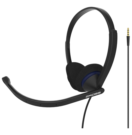 Koss Communication Headsets CS200i On-Ear, Microphone, Noice canceling, 3.5 mm, Black