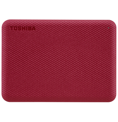 Toshiba Canvio Advance HDTCA40ER3CA 4000 GB, 2.5 ",  USB 3.2 Gen1, Red