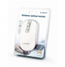 Gembird Wireless Optical mouse MUSW-4B-05 USB, White