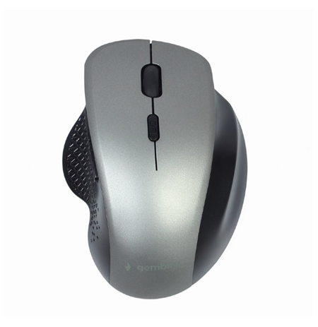 Gembird Wireless Optical mouse MUSW-6B-02-BG	 USB, Black-Spacegrey