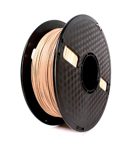 Flashforge Filament, PLA 3DP-PLA-WD-01-NAT	 1.75 mm diameter, 1kg/spool, Wood natural