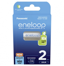Panasonic | Rechargeable Batteries | ENELOOP BK-4MCDE/2BE | AAA | 800 mAh | 2 pc(s)