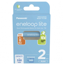 Panasonic | Rechargeable Batteries | ENELOOP Lite BK-4LCCE/2BE | AAA | 550 mAh | 2 pc(s)