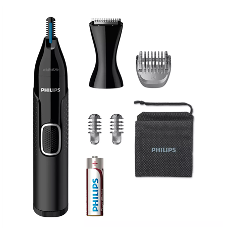 Philips Nose, Ear, Eyebrow and Detail Hair Trimmer NT5650/16 Black