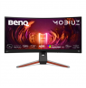 Benq Curved Monitor EX3410R 34 ", VA, WQHD, 3440 x 1440, 21:9, 2 ms, 400 cd/m², 60 Hz, HDMI ports quantity 2