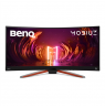 Benq Curved Monitor EX3410R 34 ", VA, WQHD, 3440 x 1440, 21:9, 2 ms, 400 cd/m², 60 Hz, HDMI ports quantity 2