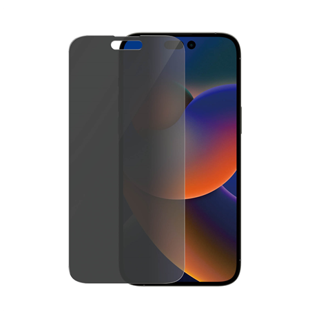 PanzerGlass Screen protector, Apple, iPhone 14 Pro Max, Glass, Black, Privacy