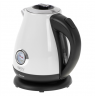 Camry Kettle with a thermometer CR 1344 Electric, 2200 W, 1.7 L, Stainless steel, 360° rotational base, White