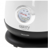 Camry Kettle with a thermometer CR 1344 Electric, 2200 W, 1.7 L, Stainless steel, 360° rotational base, White