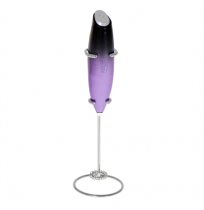 Adler Milk frother with a stand AD 4499 Black/Purple